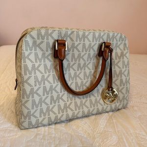 Large Michael Kors logo satchel